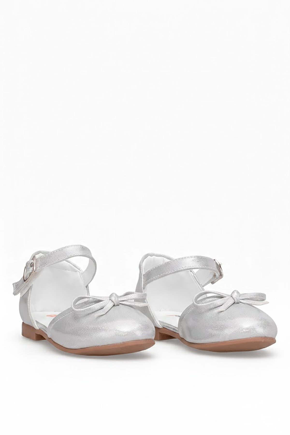 Ayakkabı Fuarı Beyaz Ayakkabı Fuarı Fuari Elit A-F-Bıyık-26Y Filet Kız Çocuk Babet