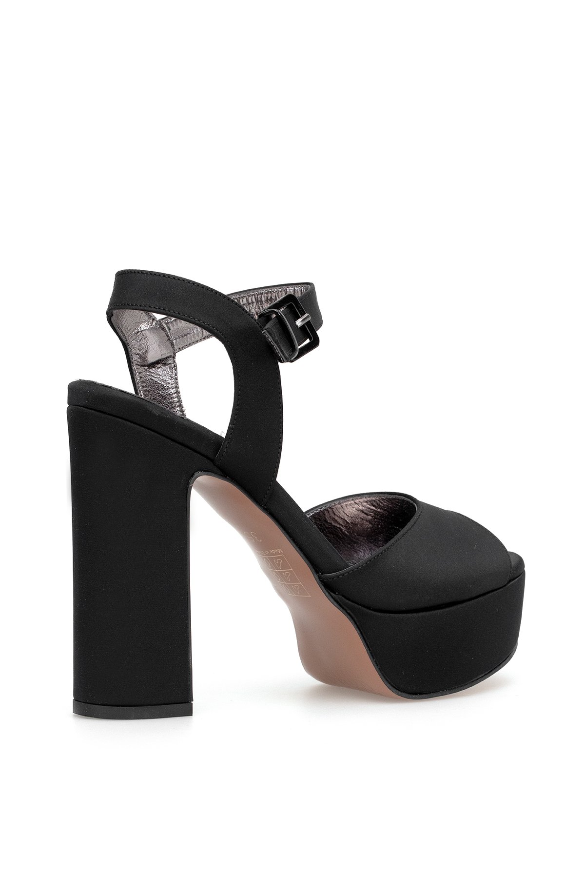 Ayakkabı Fuarı Siyah Ayakkabı Fuarı Elit PM08 K2024 Kadın Platform