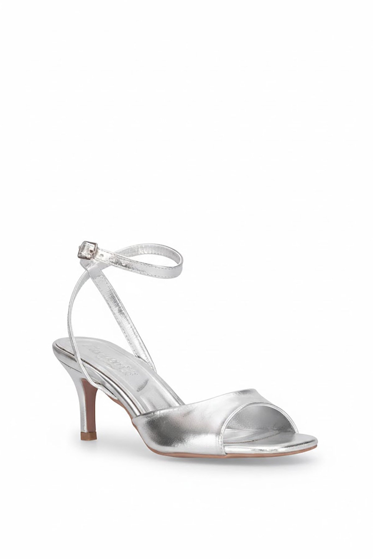 Ayakkabı Fuarı Beyaz Ayakkabı Fuarı Fuari Elit PM44 K0112 Kadın Klasik Topuklu