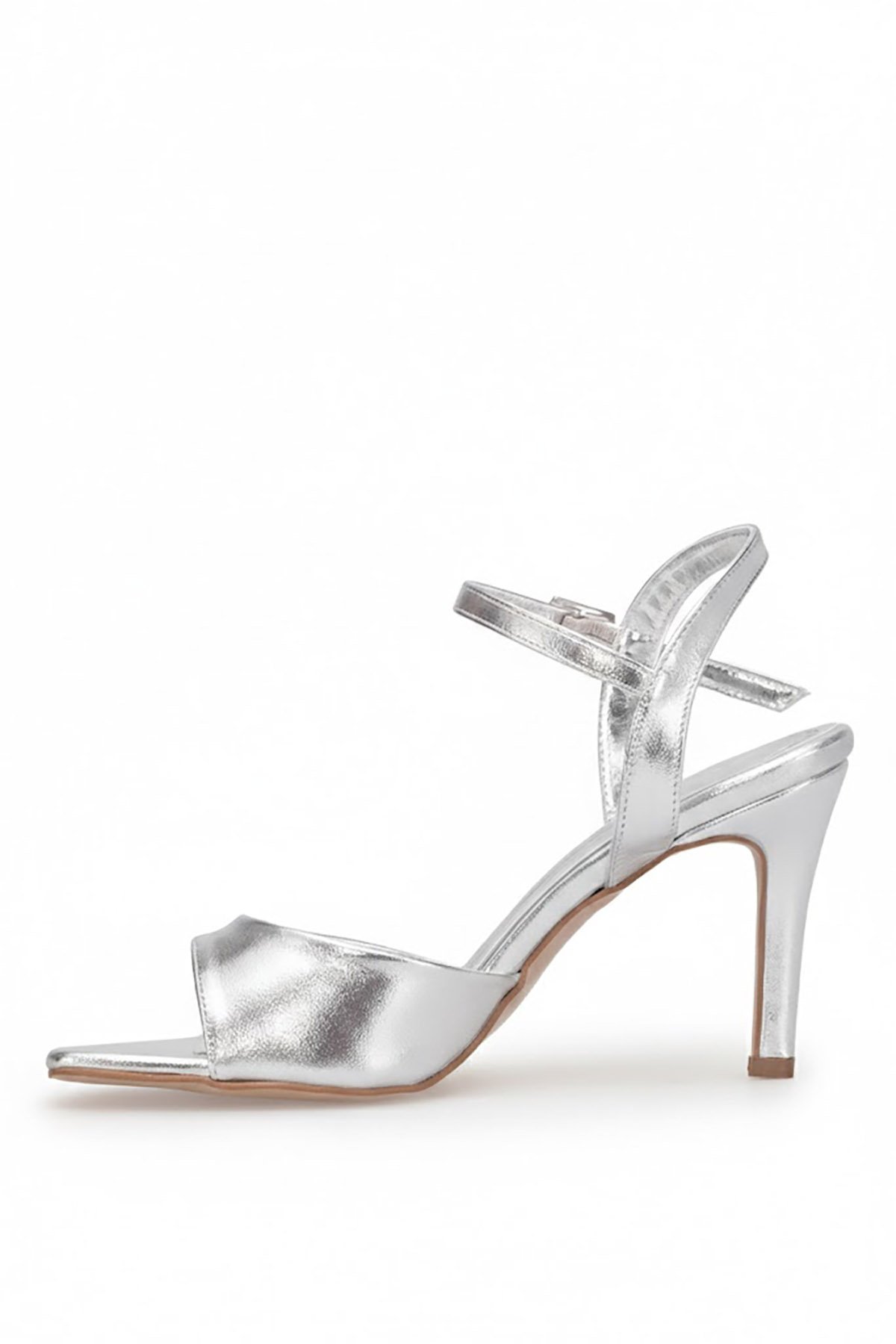Ayakkabı Fuarı Gümüş Ayakkabı Fuarı Elit PM100 K2001C Kadın Klasik Topuklu