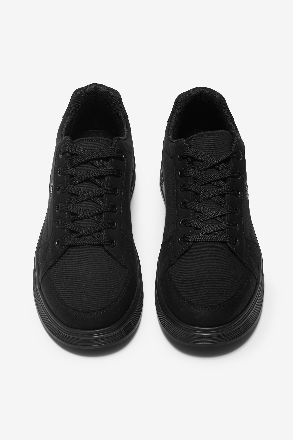 Tonny Black Siyah Tonny Black Rahat Kalip Erkek Faylon Taban Bağcıklı Spor Ayakkabı