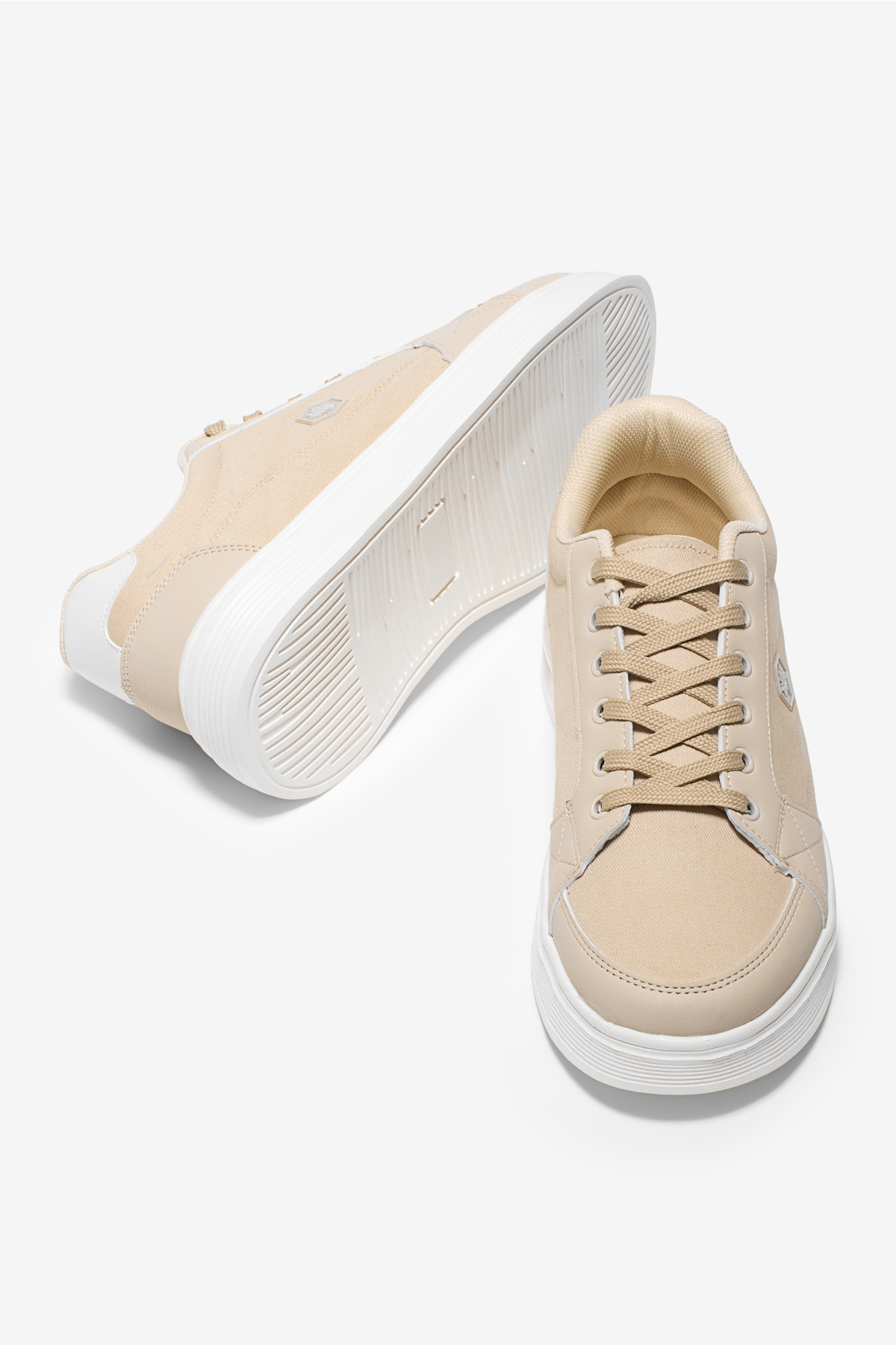 Tonny Black Siyah Tonny Black Rahat Kalip Erkek Faylon Taban Bağcıklı Spor Ayakkabı