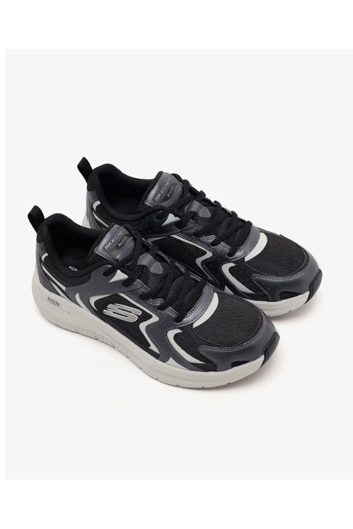 Skechers Siyah Skechers Arch Fit 2.0 Erkek Spor Ayakkabı