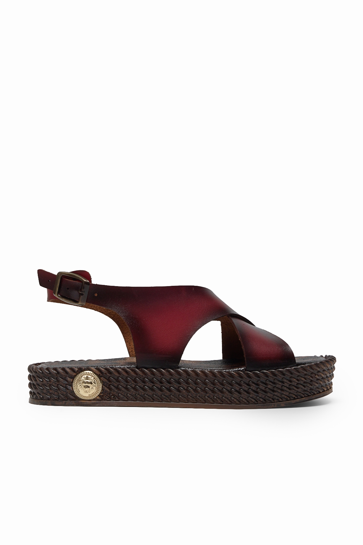 Tonny Black Yeşil Tonny Black Poli Taban Kadın Rahat Çapraz Bantlı Sandalet