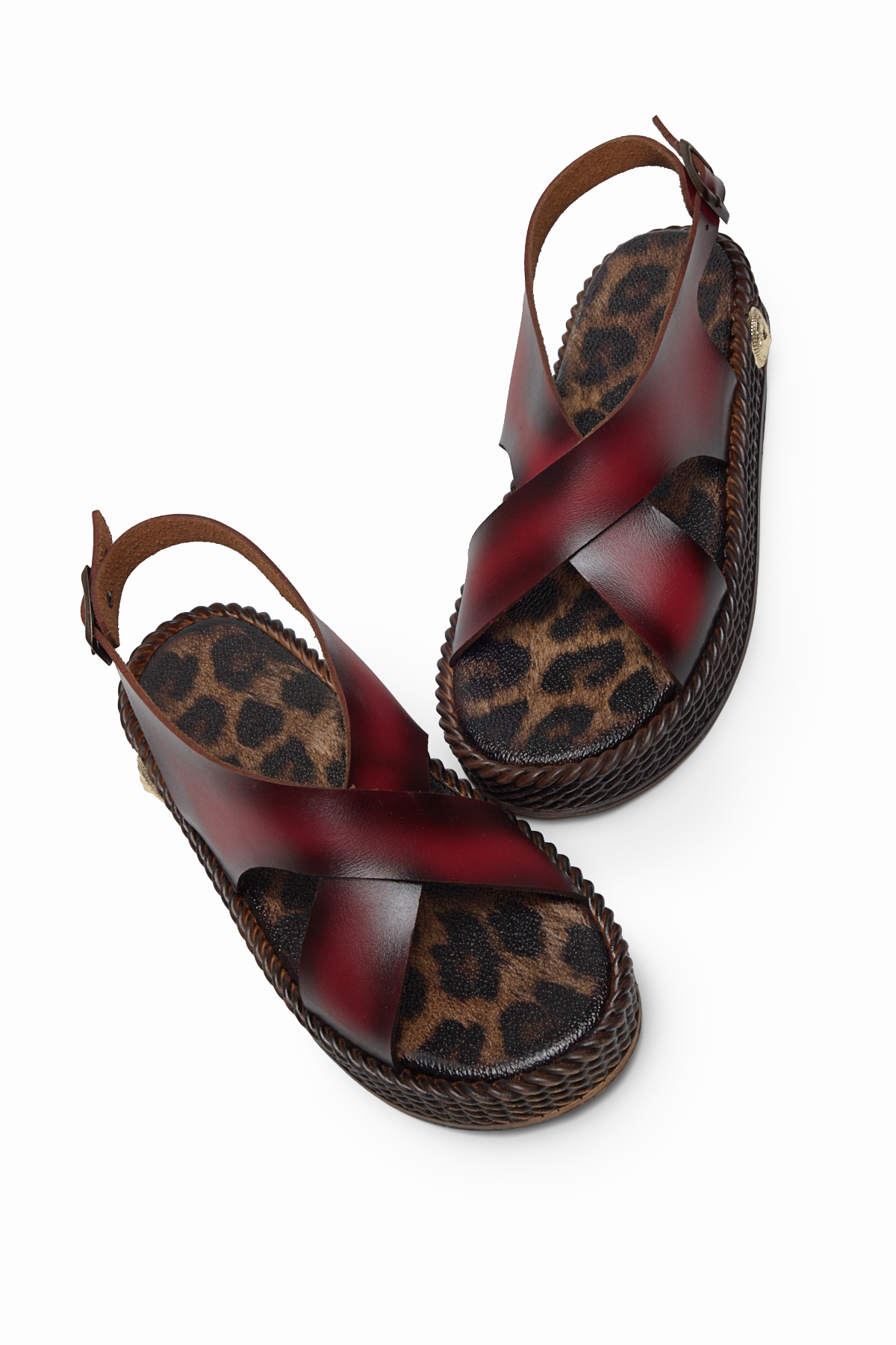 Tonny Black Yeşil Tonny Black Poli Taban Kadın Rahat Çapraz Bantlı Sandalet