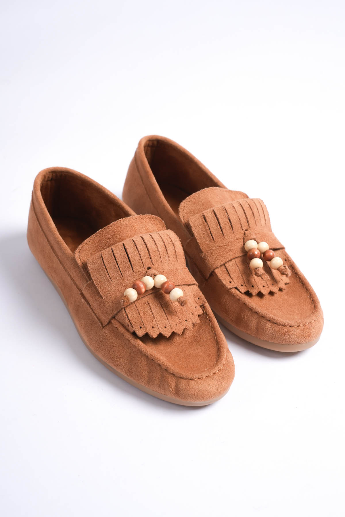 Tonny Black Kahverengi Tonny Black Rahat Kalip Kadın Günlük Tokalı Babet