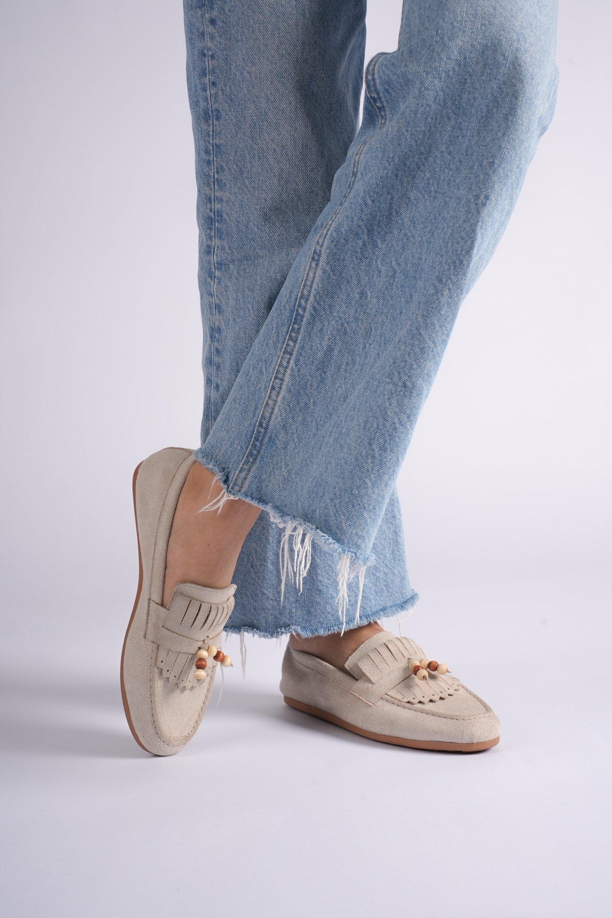 Tonny Black Kahverengi Tonny Black Rahat Kalip Kadın Günlük Tokalı Babet