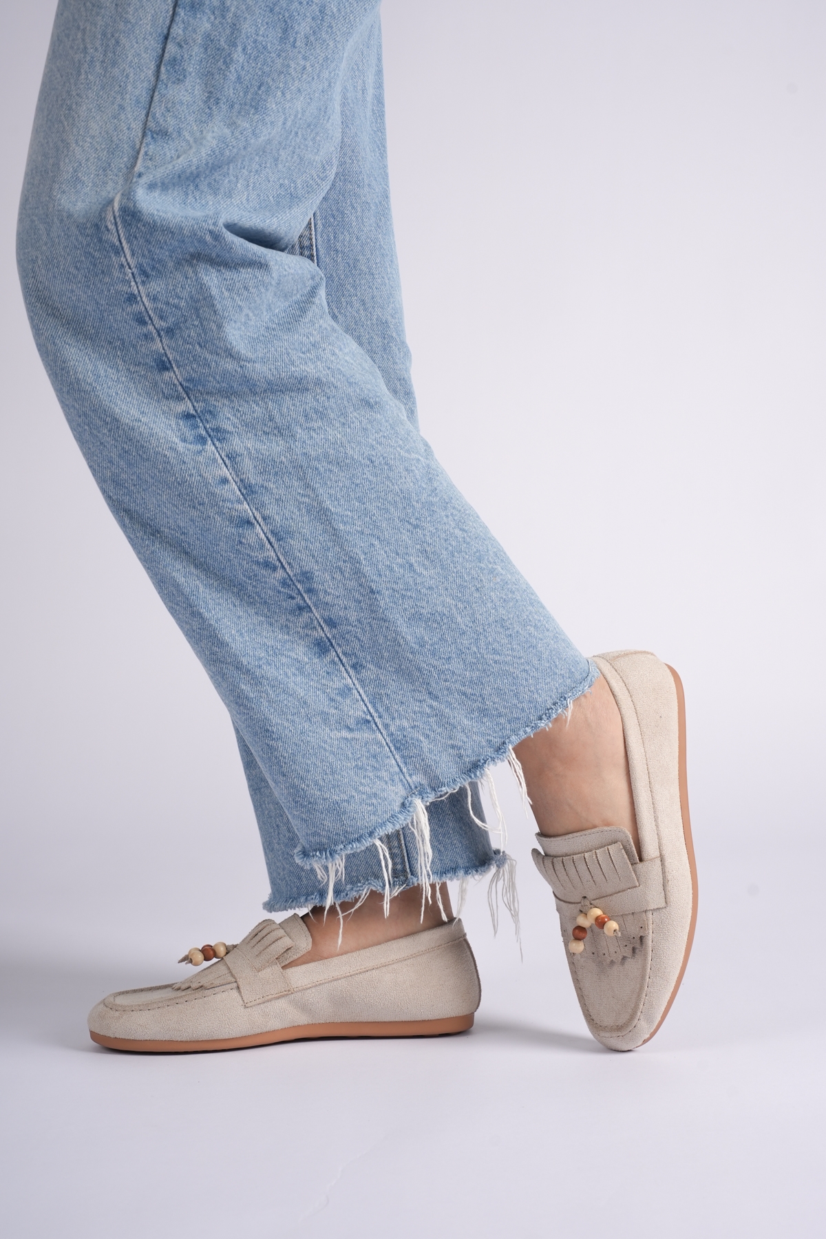 Tonny Black Kahverengi Tonny Black Rahat Kalip Kadın Günlük Tokalı Babet