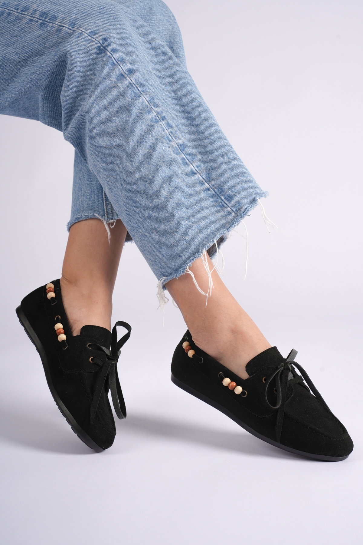 Tonny Black Kahverengi Tonny Black Rahat Kalip Kadın Günlük Tokalı Babet