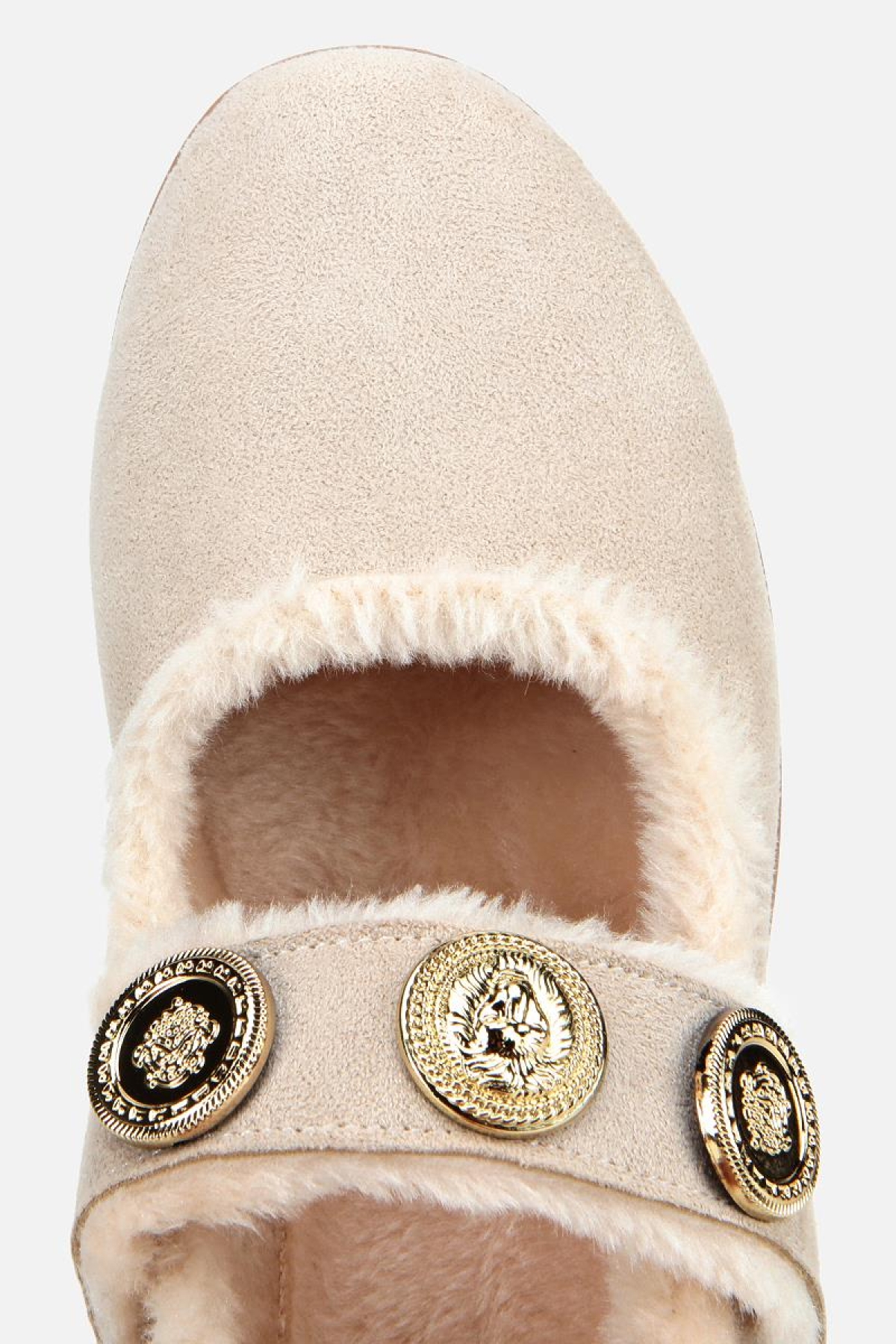 Yaya By Hotiç Kahverengi Yaya By Hotiç Yaya By Kadın Kürklü Tokalı Mary Jane Babet