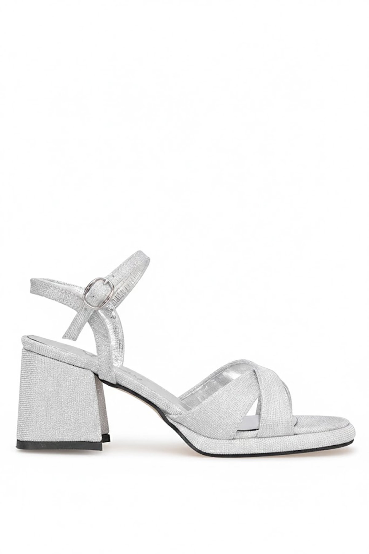 Beety Gümüş Beety Klasik 26BY222.405 Kadın Topuklu Ayakkabı