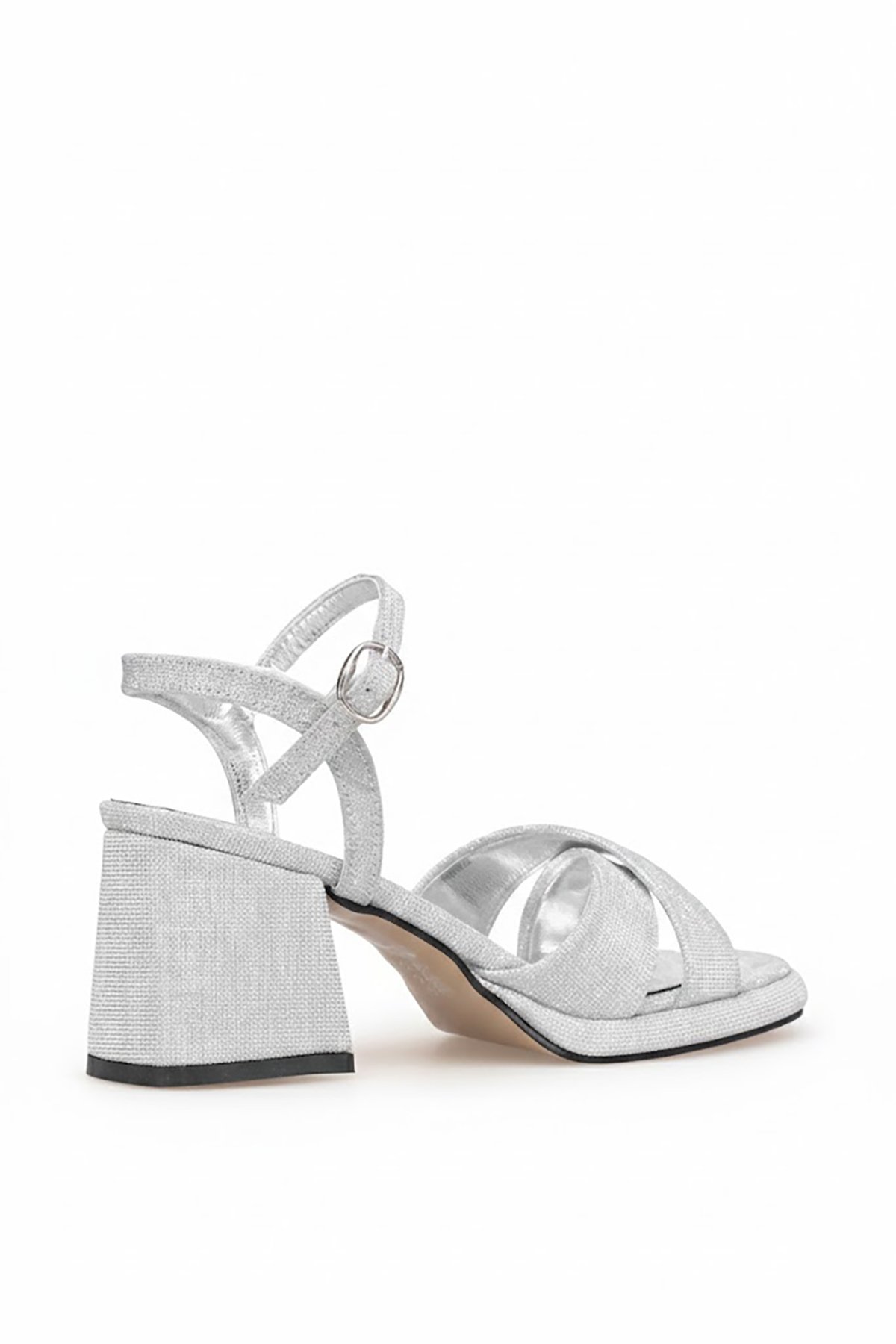 Beety Gümüş Beety Klasik 26BY222.405 Kadın Topuklu Ayakkabı