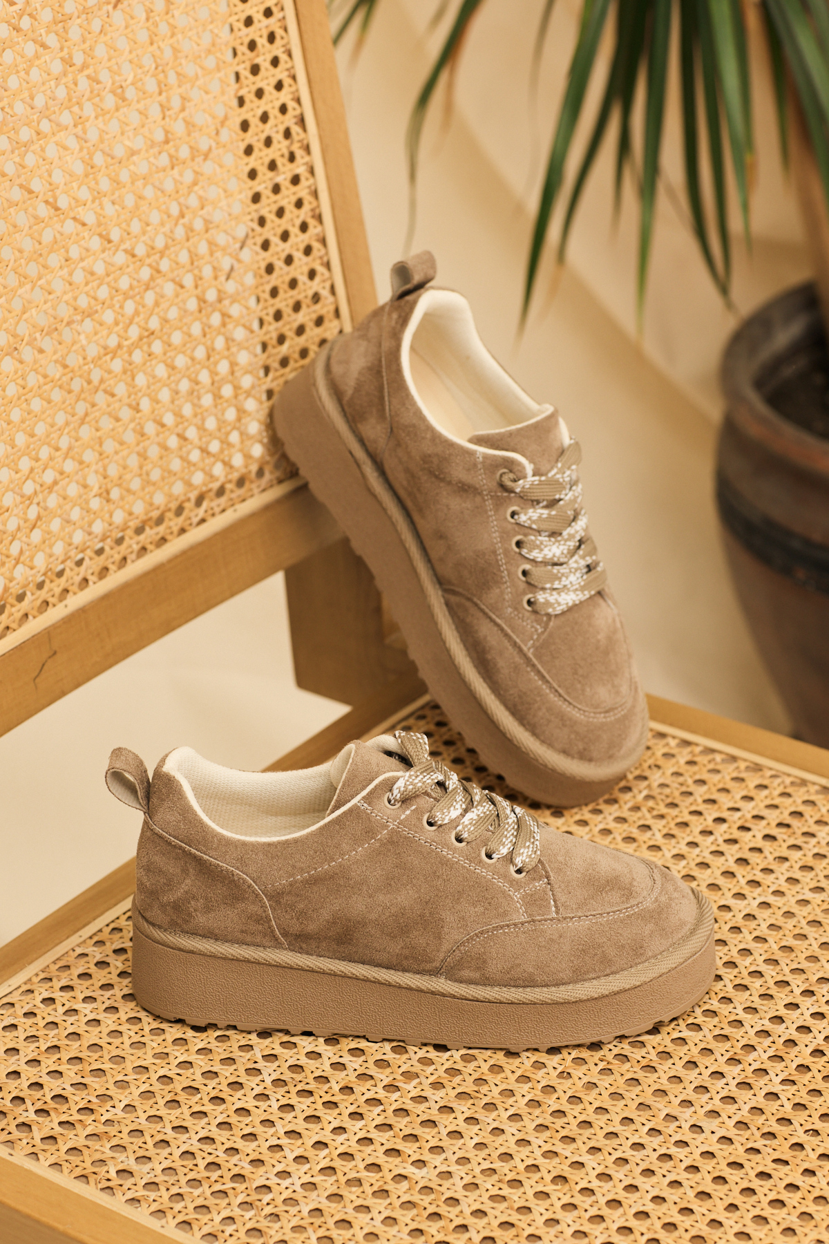 Tonny Black Kahverengi Tonny Black Kalin Poli Kadın Taban Bağcıklı Günlük Ayakkabı