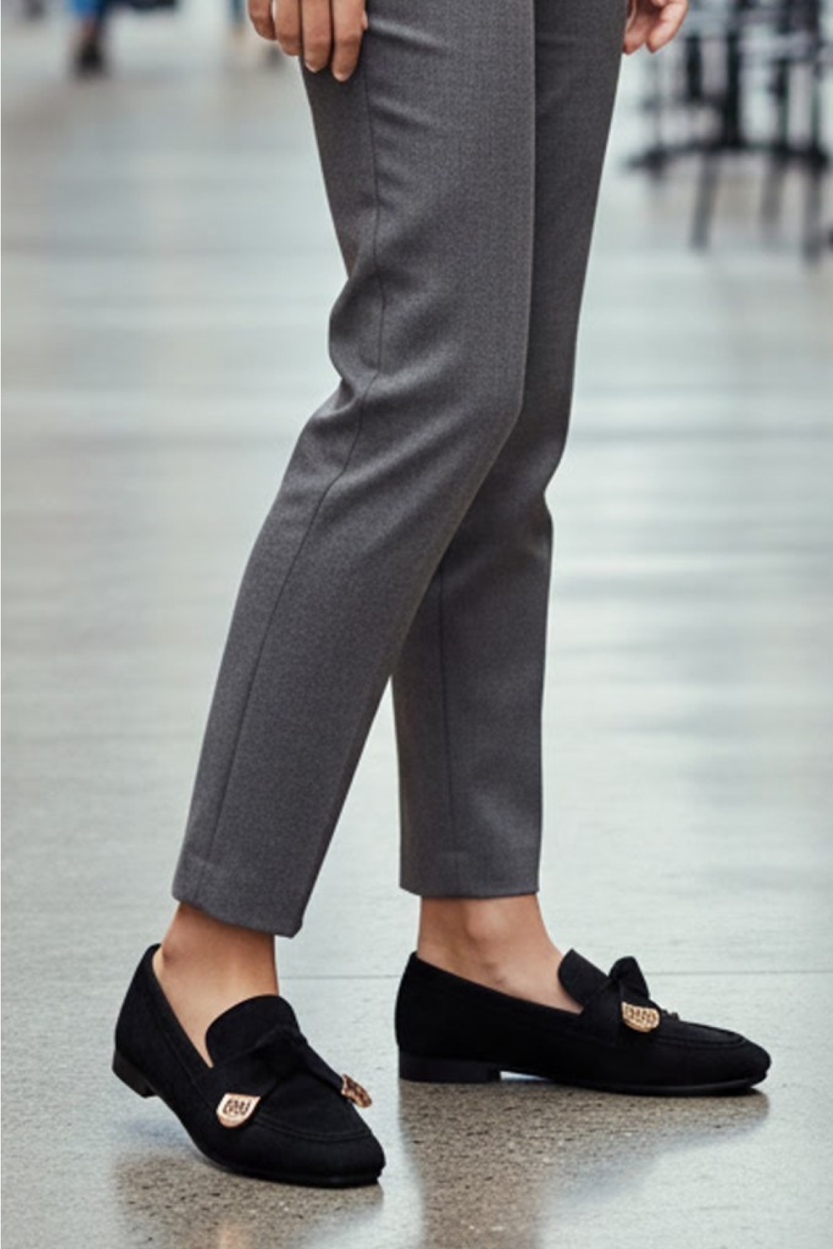 Dagoster Siyah Dagoster DZA07 DZA07-752074 Günlük Babet Kadın Ayakkabı