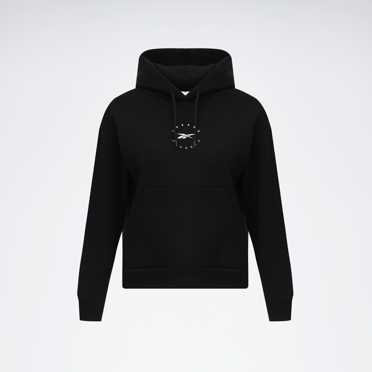 Reebok Q3 IDE FLEECE HOODIE Siyah Kadın Sweatshirt