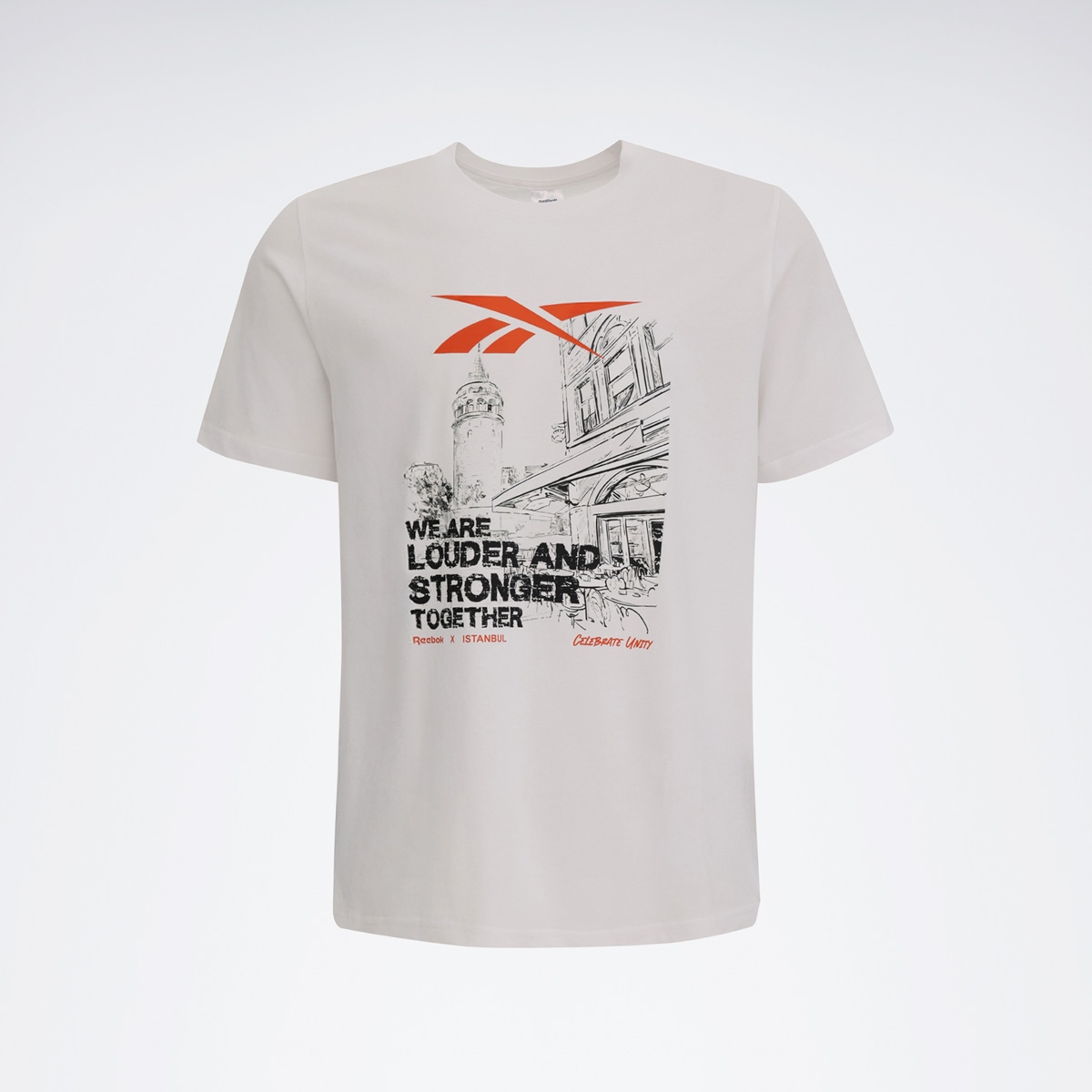 Reebok NIXAN TEE Beyaz Erkek Kısa Kol T-Shirt