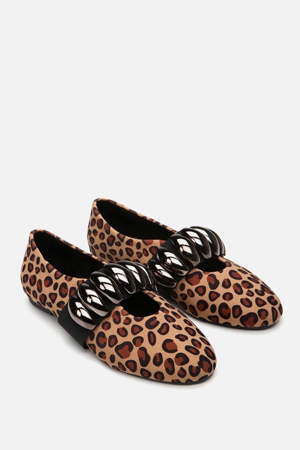 Yaya By Hotiç Kahverengi Yaya By Hotiç Yaya By Leopar Desenli Kadın Babet