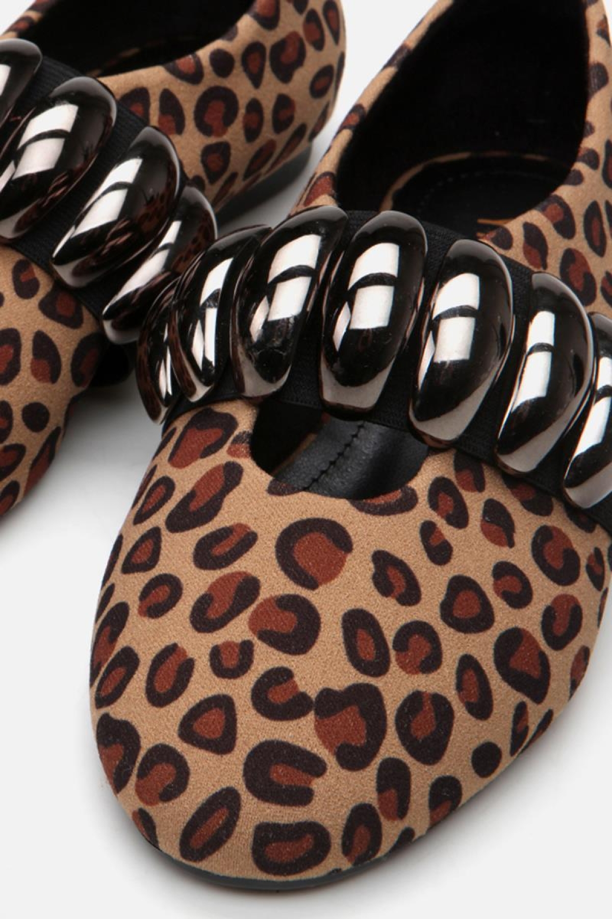 Yaya By Hotiç Kahverengi Yaya By Hotiç Yaya By Leopar Desenli Kadın Babet