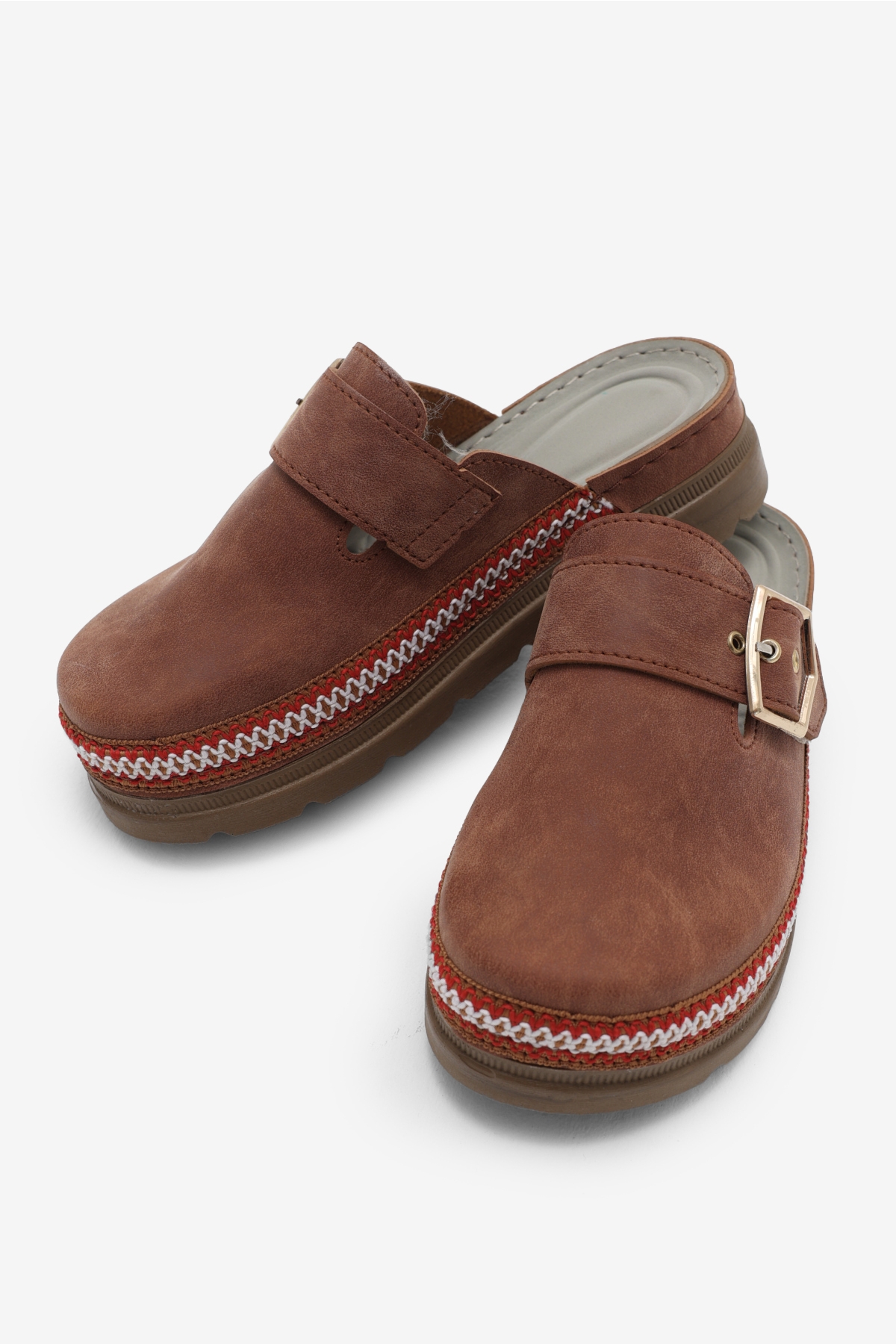 Tonny Black Siyah Tonny Black Poli Taban Kadın Rahat Kalıp Tokalı Terlik