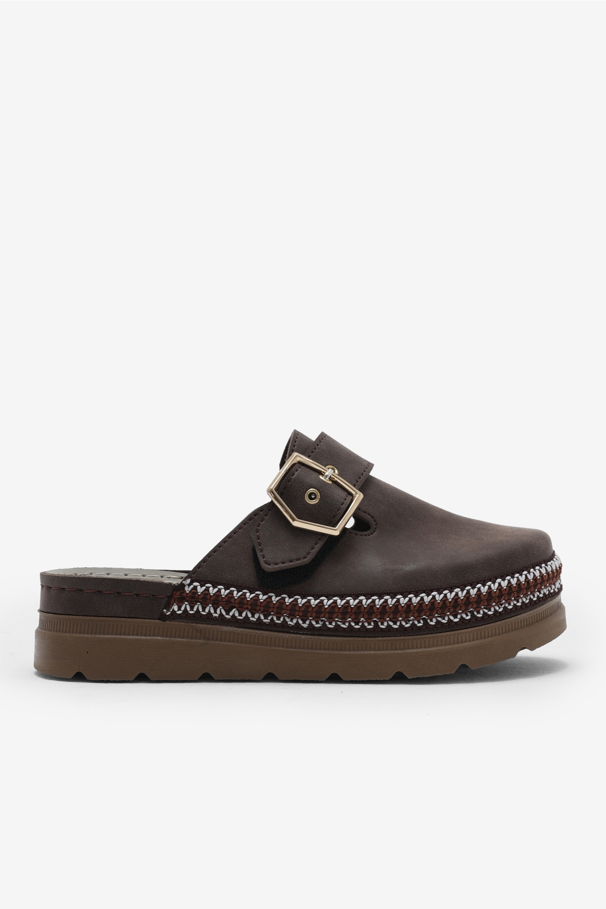 Tonny Black Siyah Tonny Black Poli Taban Kadın Rahat Kalıp Tokalı Terlik