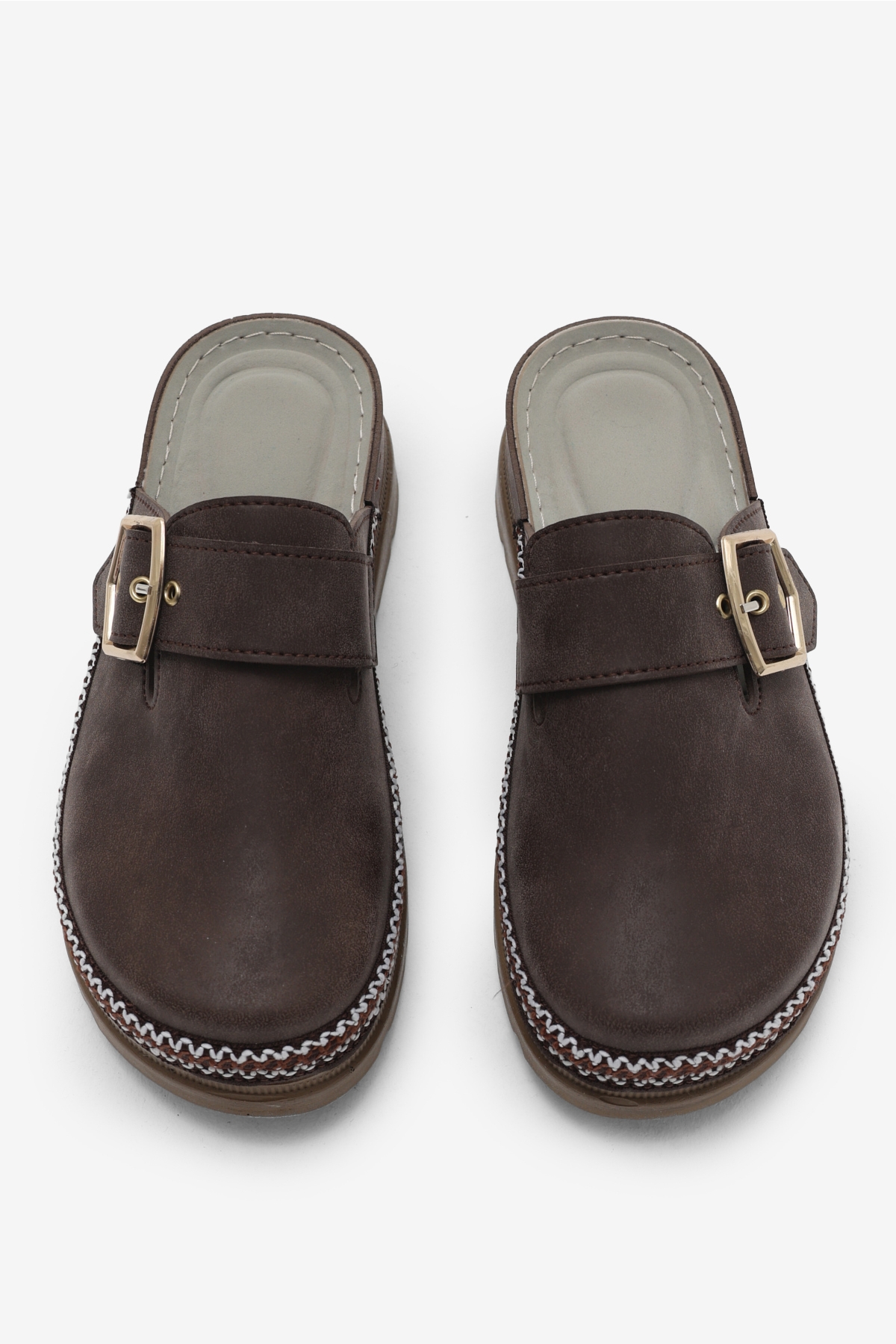 Tonny Black Siyah Tonny Black Poli Taban Kadın Rahat Kalıp Tokalı Terlik