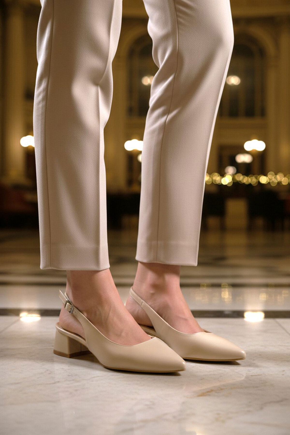 Ayakmod Siyah Ayakmod Abiye Kadın Topuklu Ayakkabı 323101 Z