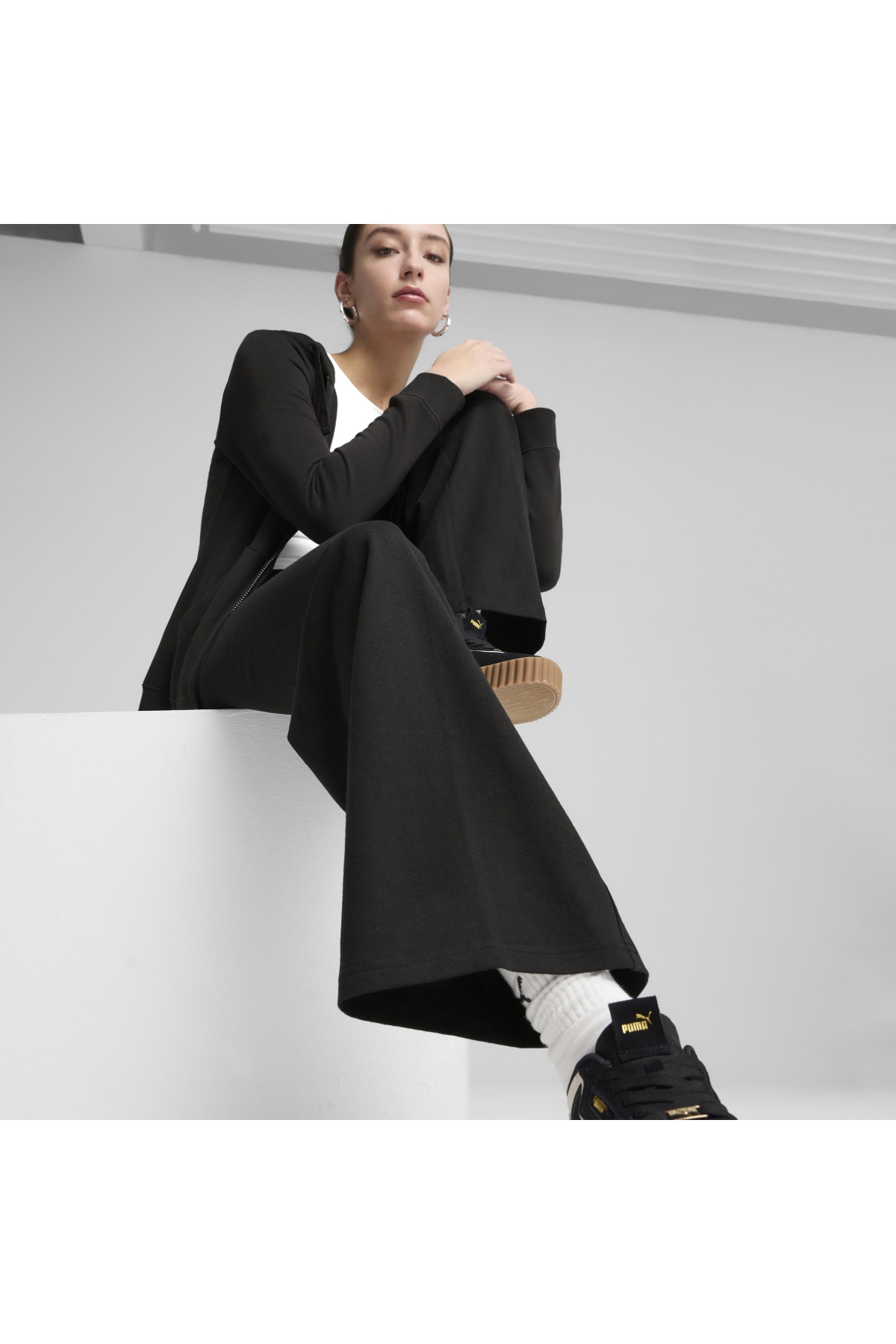 682428 ESS Logo High-Waist Leggings Kadın Tayt Fiyatları | Flo