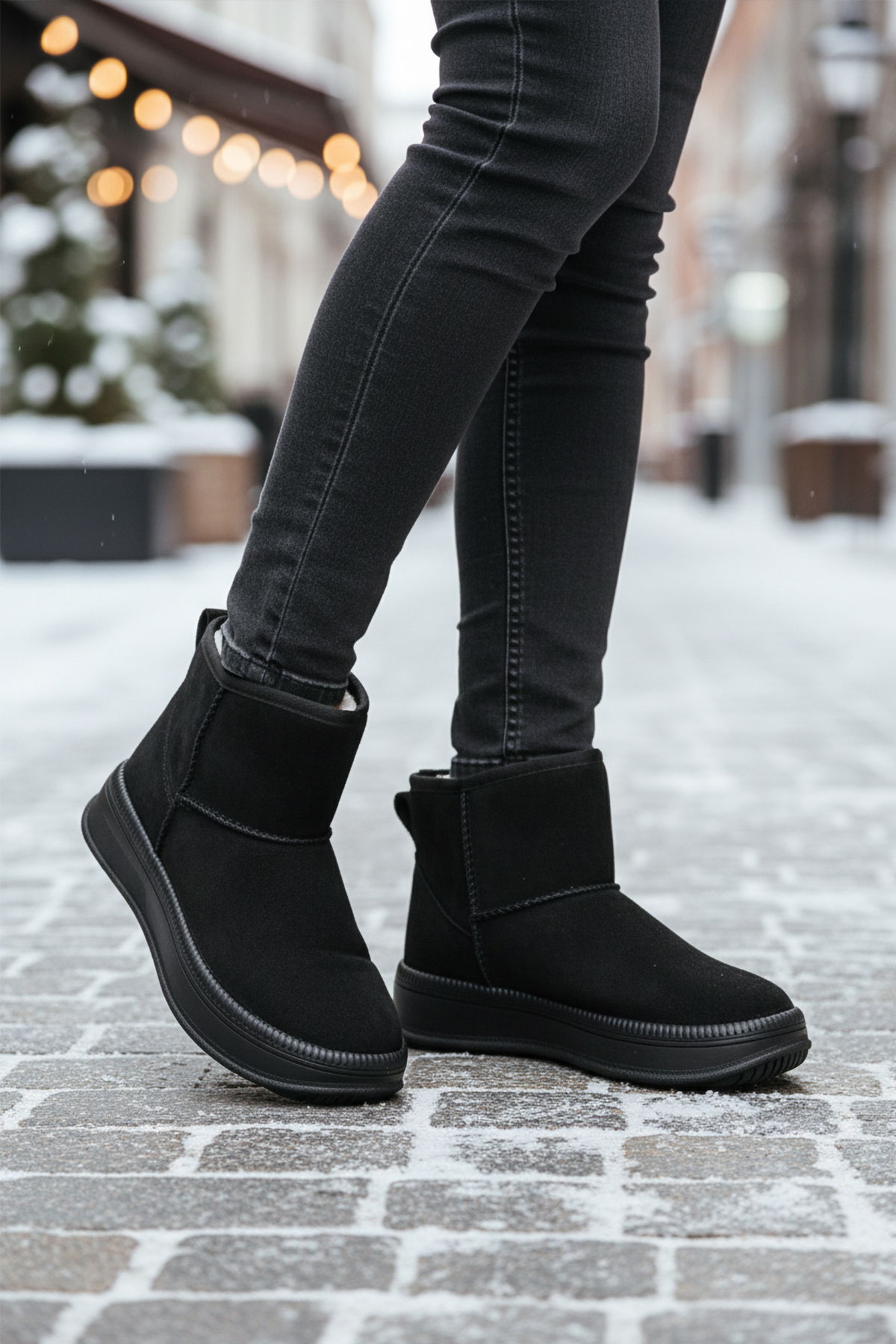 A Spor Taba A Spor Aspor Taba Kürklü Kadın Düz Bot