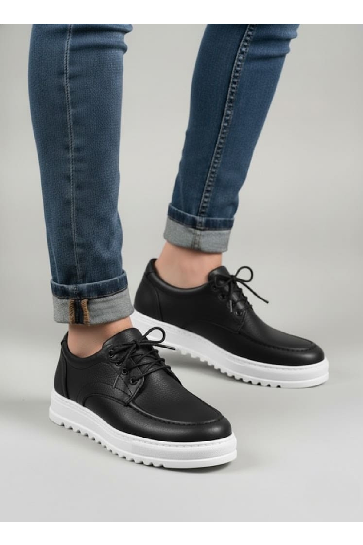 Pabucmarketi Taba Pabucmarketi Bağcıklı Erkek Günlük Ayakkabı