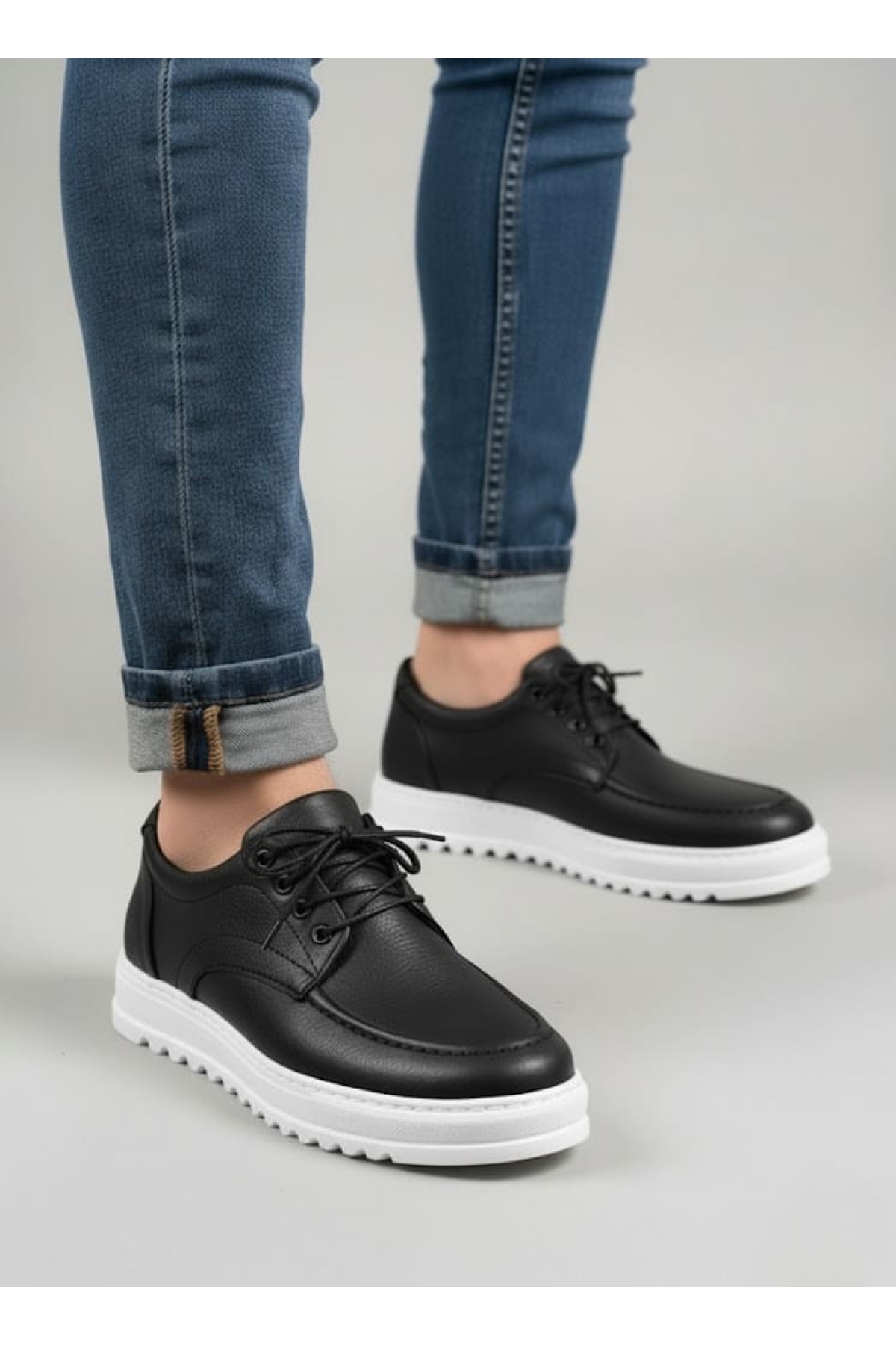 Pabucmarketi Taba Pabucmarketi Bağcıklı Erkek Günlük Ayakkabı