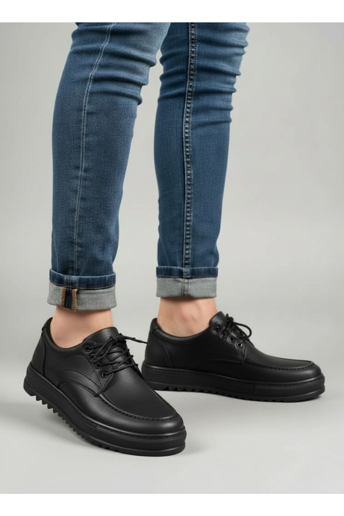 Pabucmarketi Taba Pabucmarketi Bağcıklı Erkek Günlük Ayakkabı