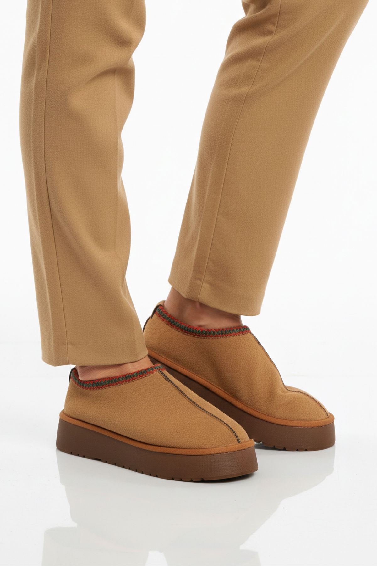 A Spor Siyah A Spor Aspor İçi Kürklü Kadın Casual Ayakkabı