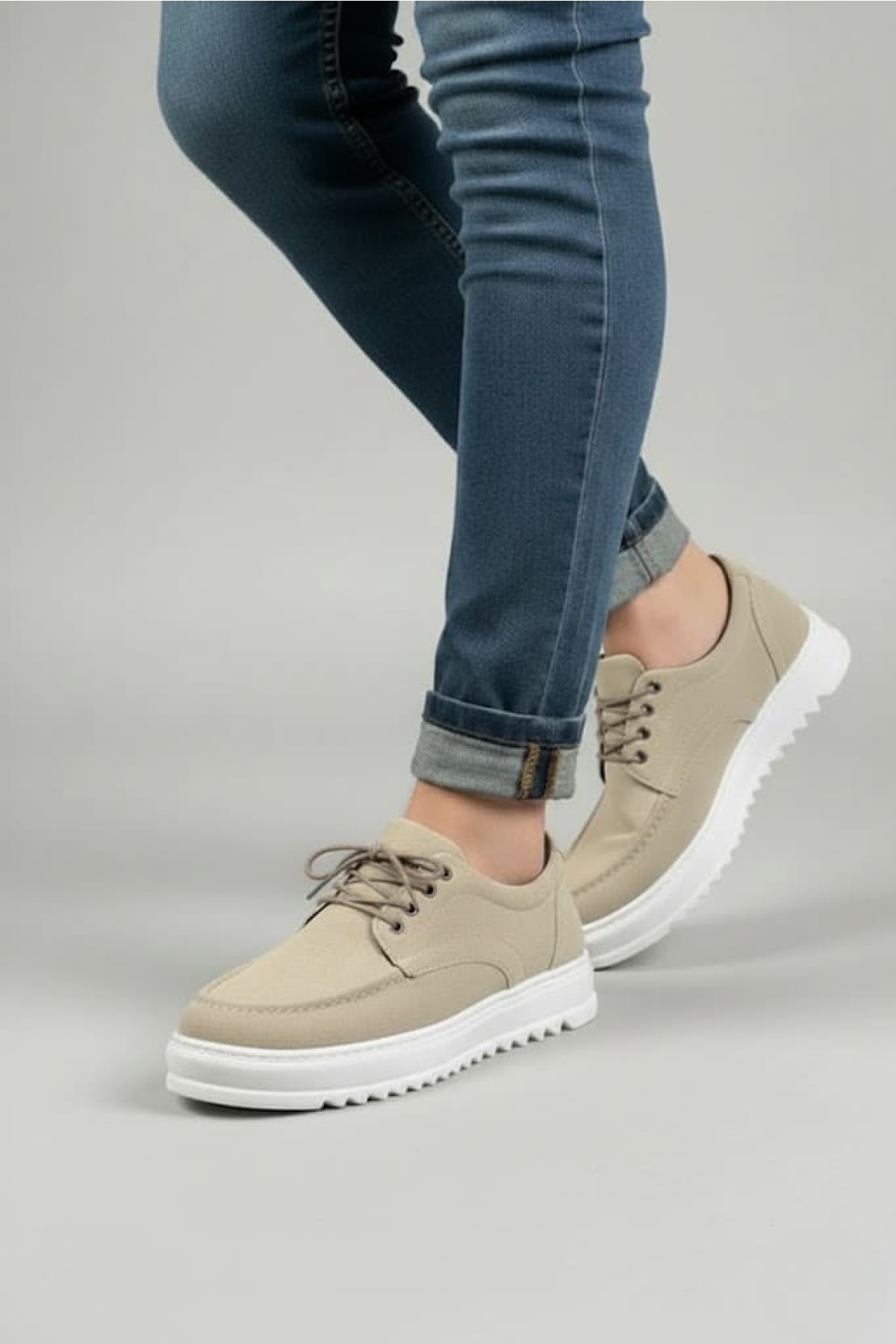 Pabucmarketi Taba Pabucmarketi Bağcıklı Erkek Günlük Ayakkabı