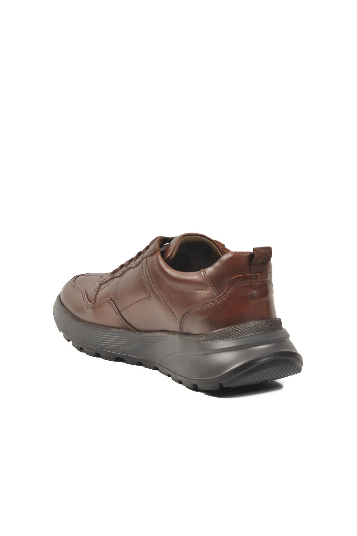 Marcomen Kahverengi Marcomen Hakiki Deri Erkek Casual Ayakkabı