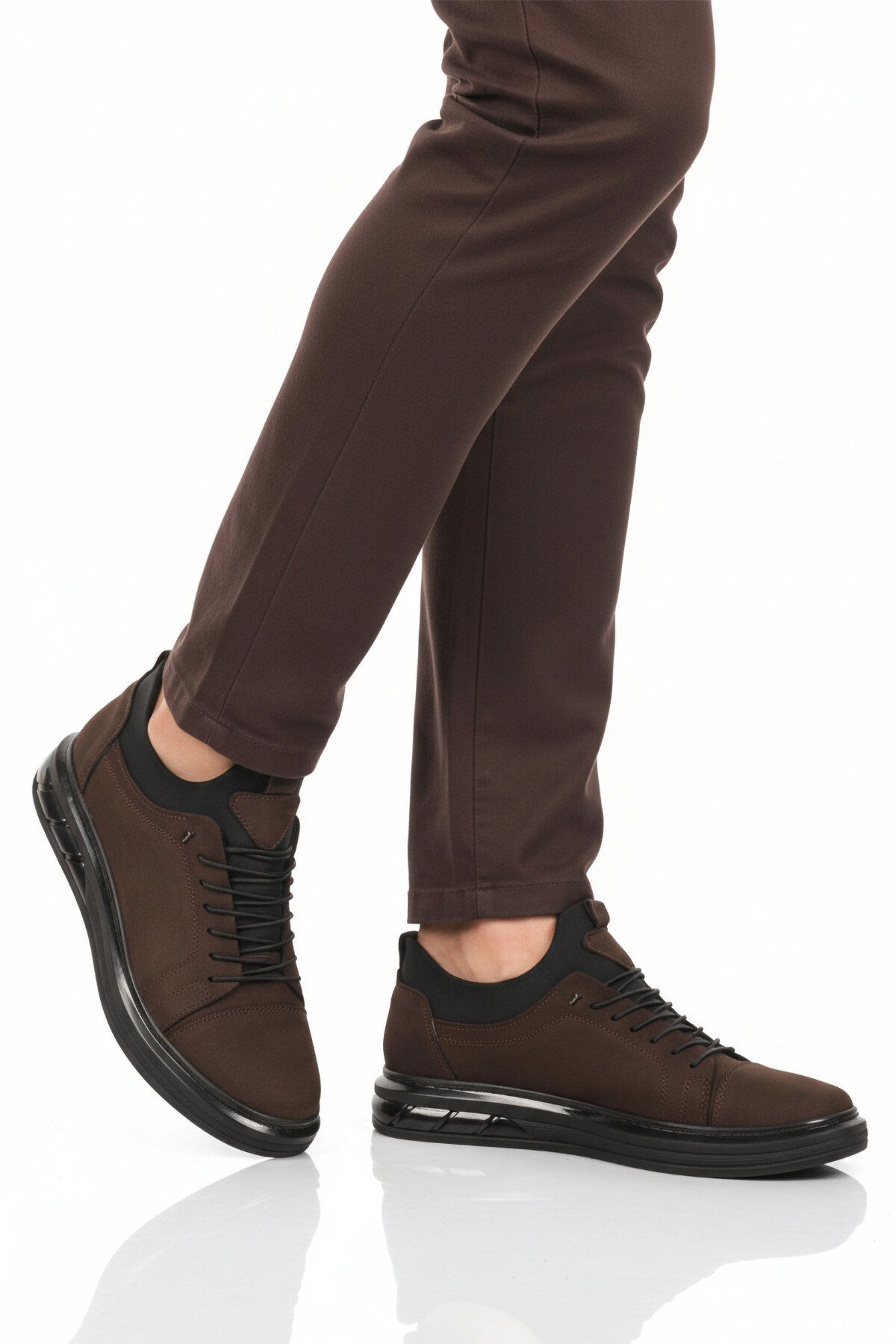 A Spor Siyah A Spor Aspor Nubuk Erkek Casual Ayakkabı