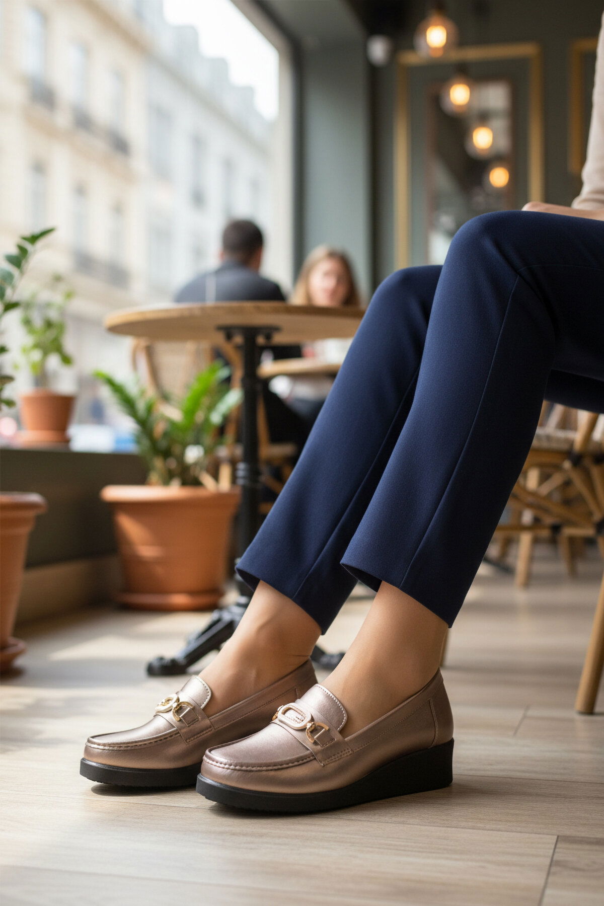 A Spor Gümüş A Spor Aspor Platin Geniş Kalıp Kadın Günlük Ayakkabı