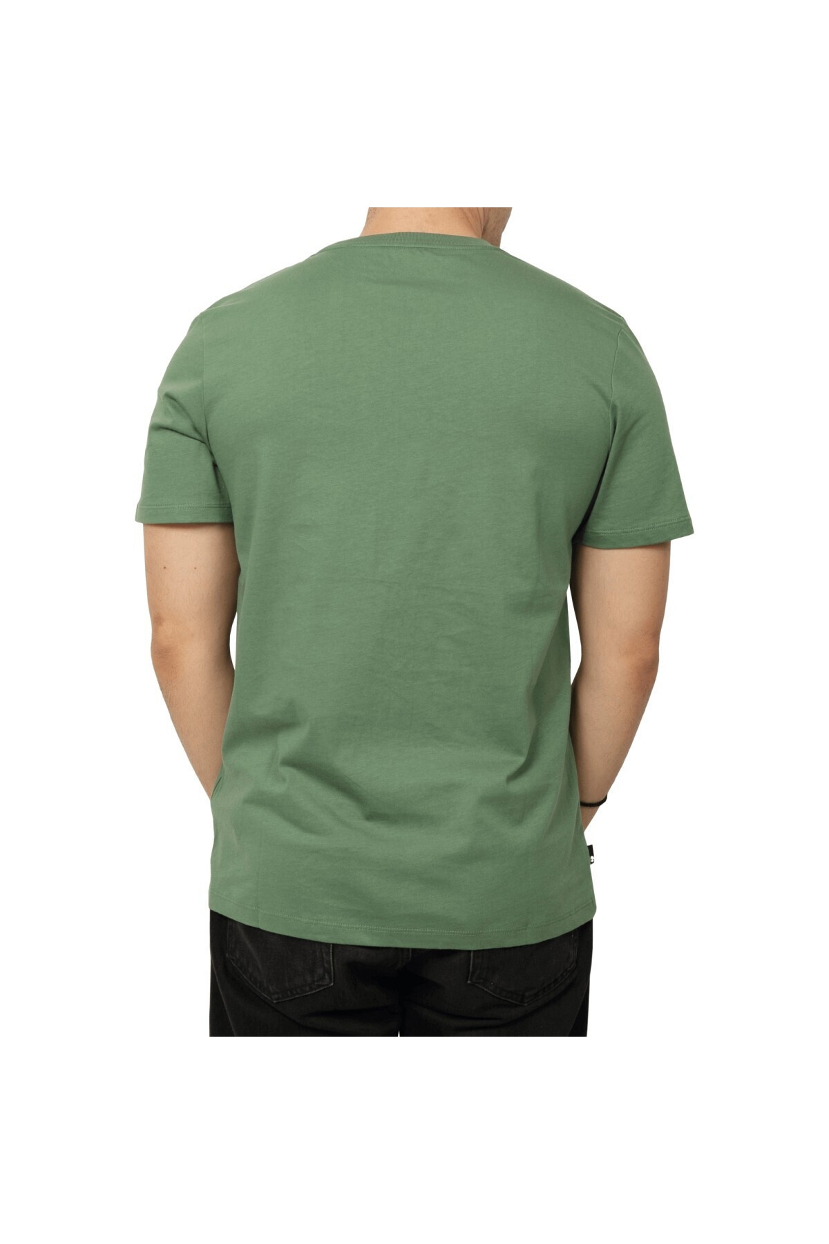 Linear Logo Short Sleeve Tee Erkek Yeşil Tshirt Tb0a5upqa6z1