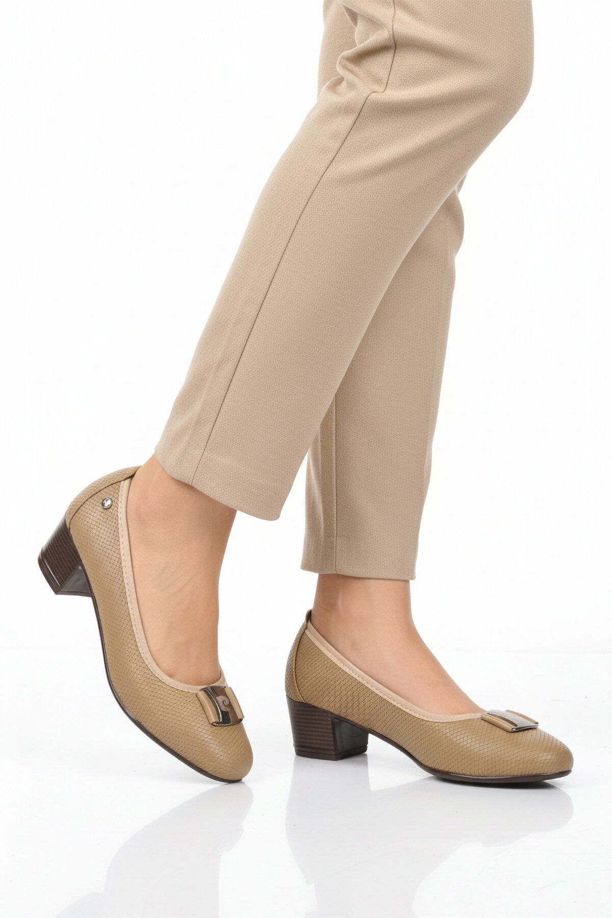 Pierre Cardin Siyah Pierre Cardin Topuklu Kadın Ayakkabı