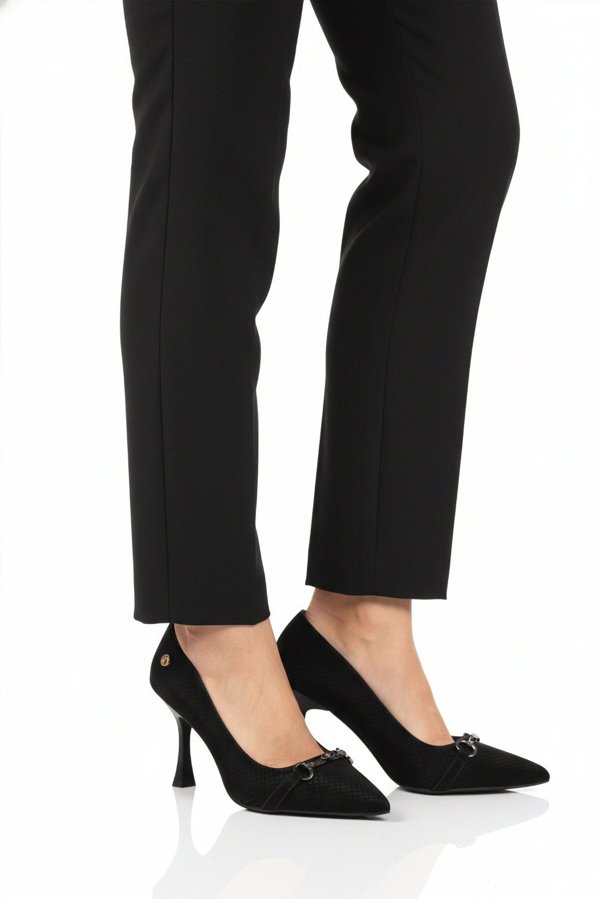 Pierre Cardin Siyah Pierre Cardin Topuklu Kadın Ayakkabı