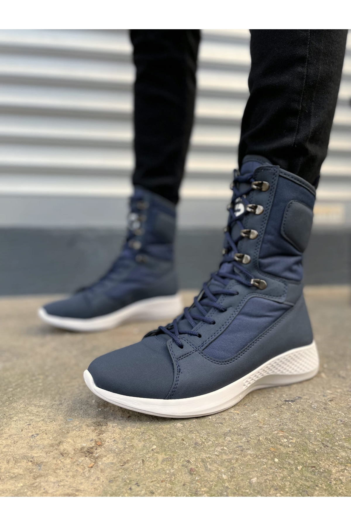 Pabucmarketi Haki Pabucmarketi Bağcıklı Erkek Postal Bot