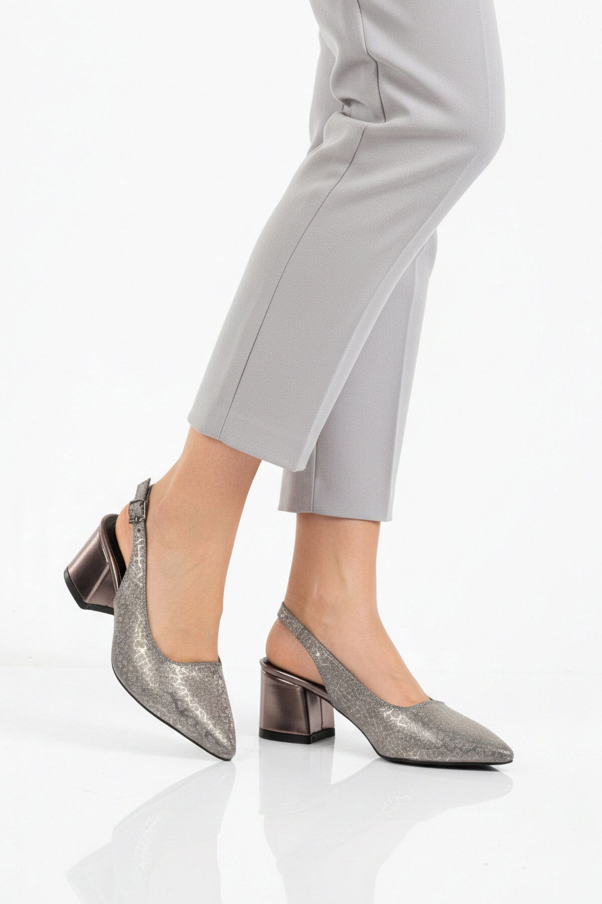 A Spor Sarı A Spor Aspor Platin Kadın Abiye Ayakkabı