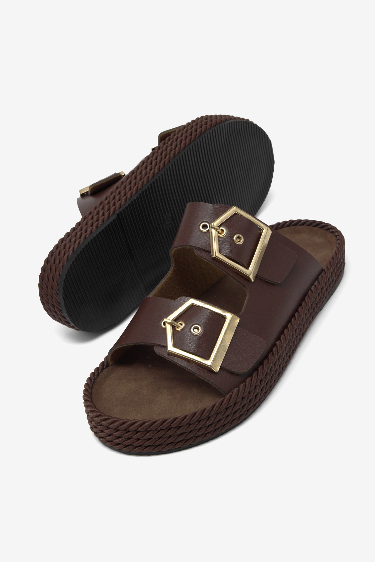 Tonny Black Siyah Tonny Black Rahat Kalip Kadın Hazır Taban Tokalı Terlik