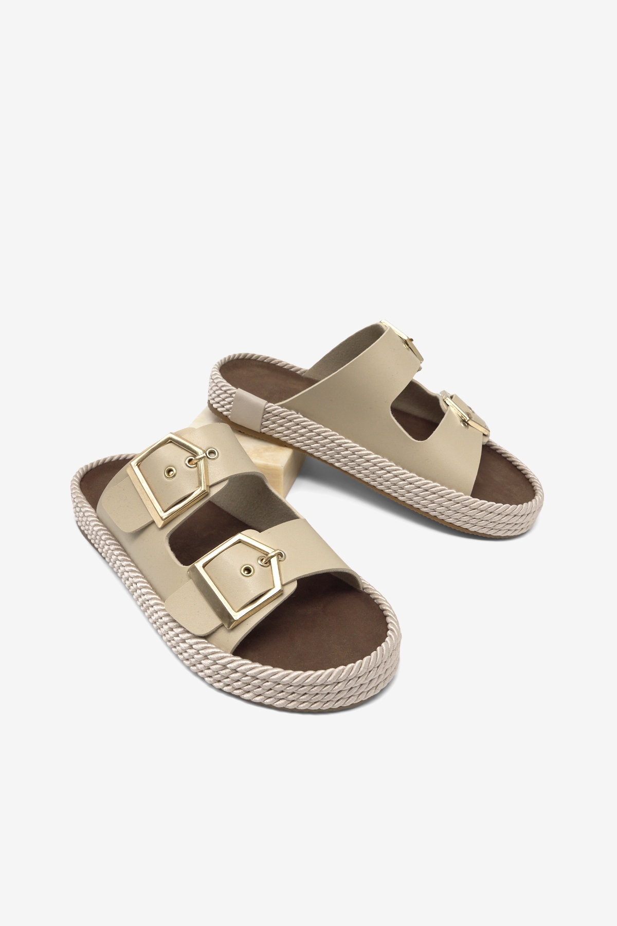 Tonny Black Siyah Tonny Black Rahat Kalip Kadın Hazır Taban Tokalı Terlik