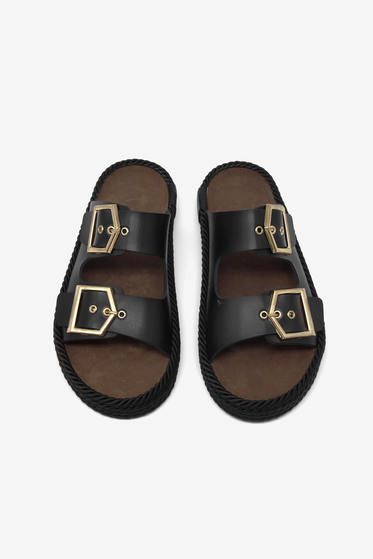 Tonny Black Siyah Tonny Black Rahat Kalip Kadın Hazır Taban Tokalı Terlik