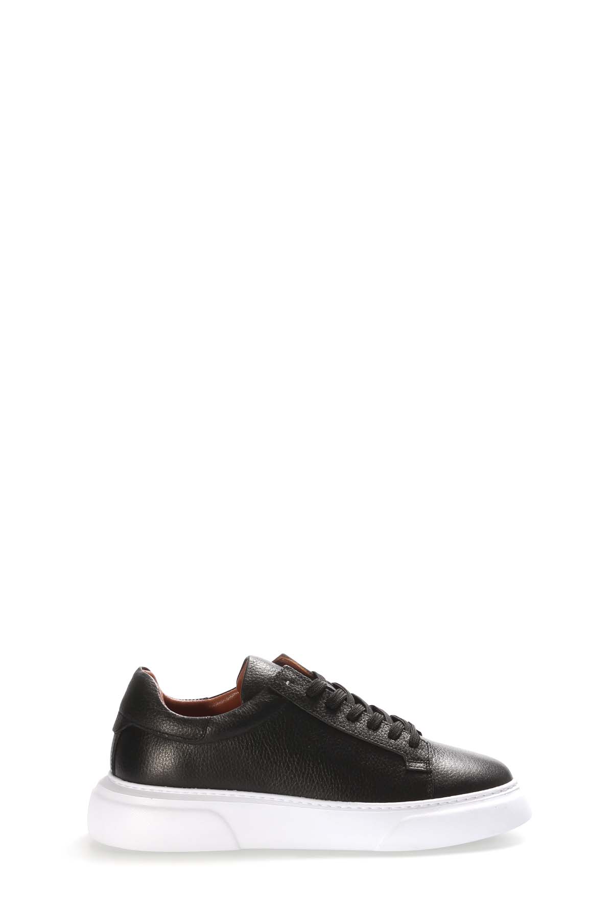 Fast Step Siyah Fast Step Hakiki Deri Erkek Casual Ayakkabı 401MA777