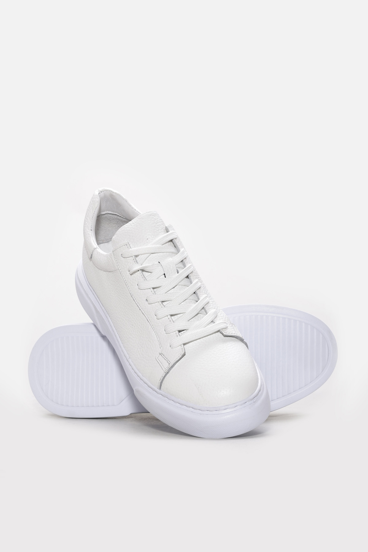 Fast Step Siyah Fast Step Hakiki Deri Erkek Casual Ayakkabı 401MA777