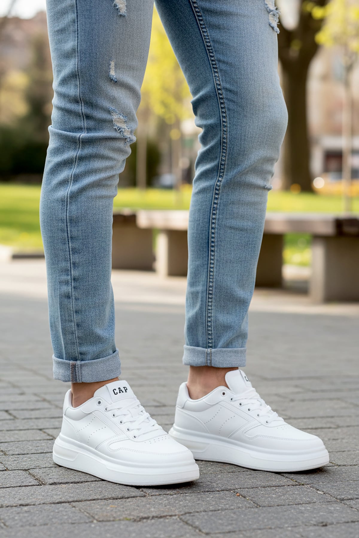 Cap 2040 Erkek Klasik Sneaker Beyaz Fiyatları - 201715320 | Flo