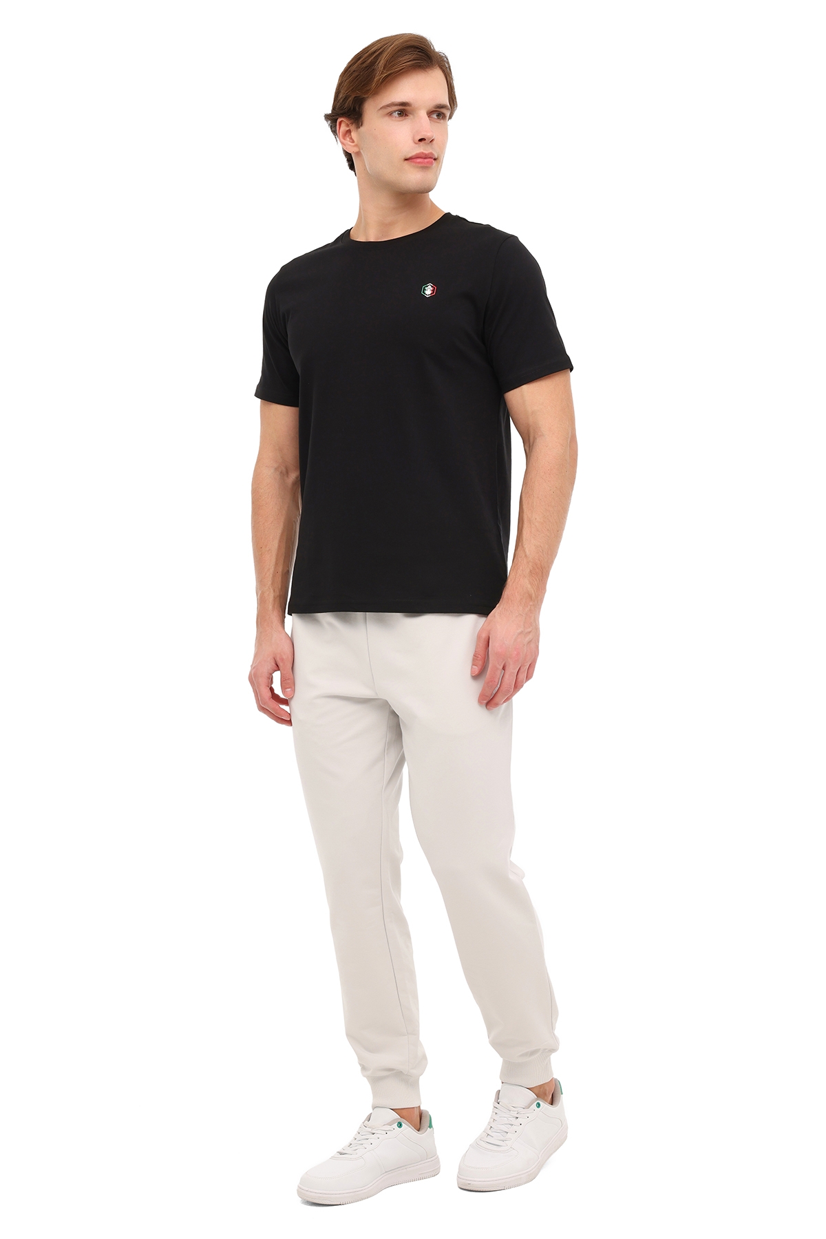 ML DEX 11ITL1314 6FX Siyah Erkek Kısa Kol T-Shirt - Lumberjack