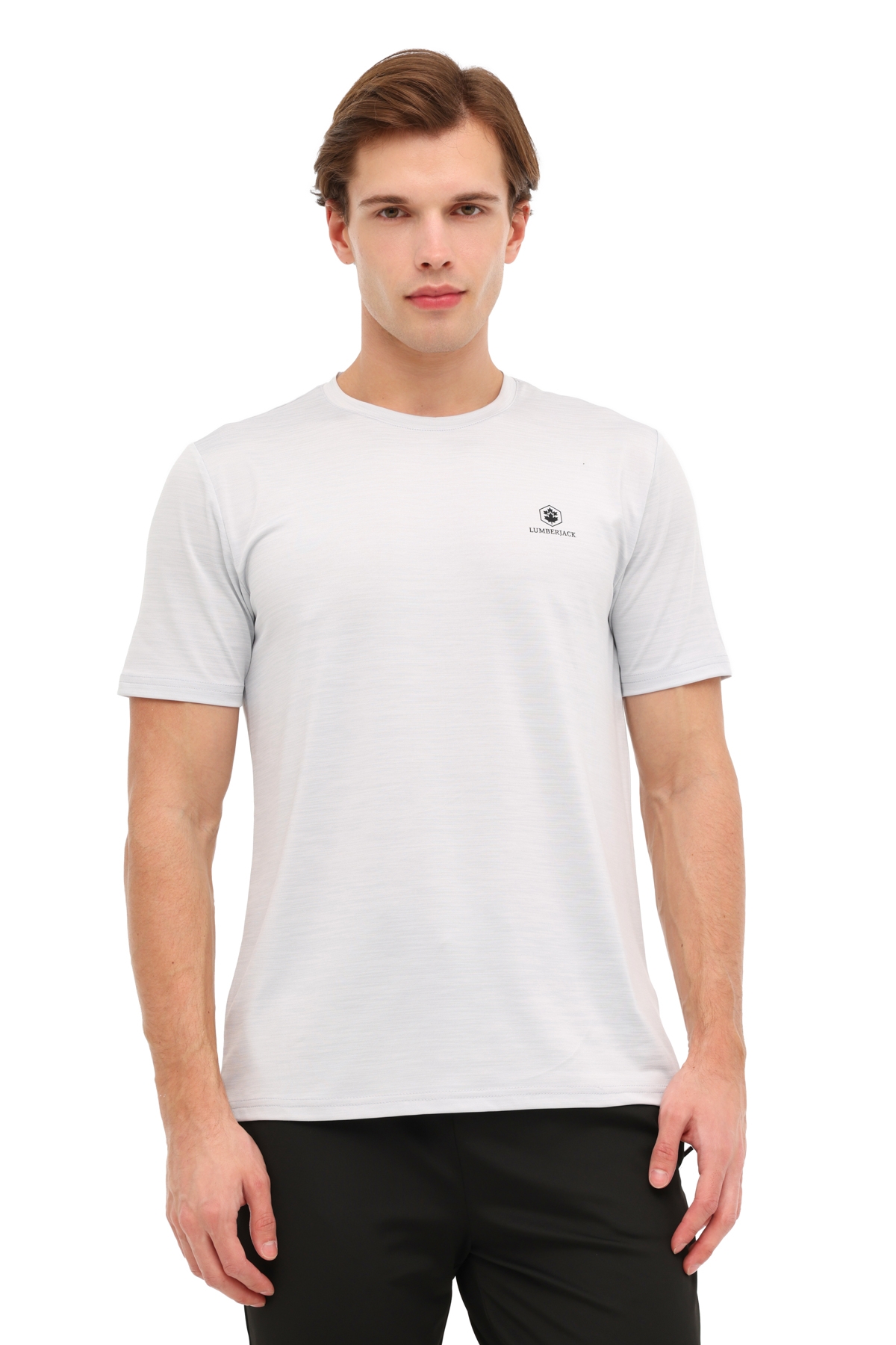 ML CLIFF 11CSH-1002 5FX Siyah Erkek Kısa Kol T-Shirt - Lumberjack