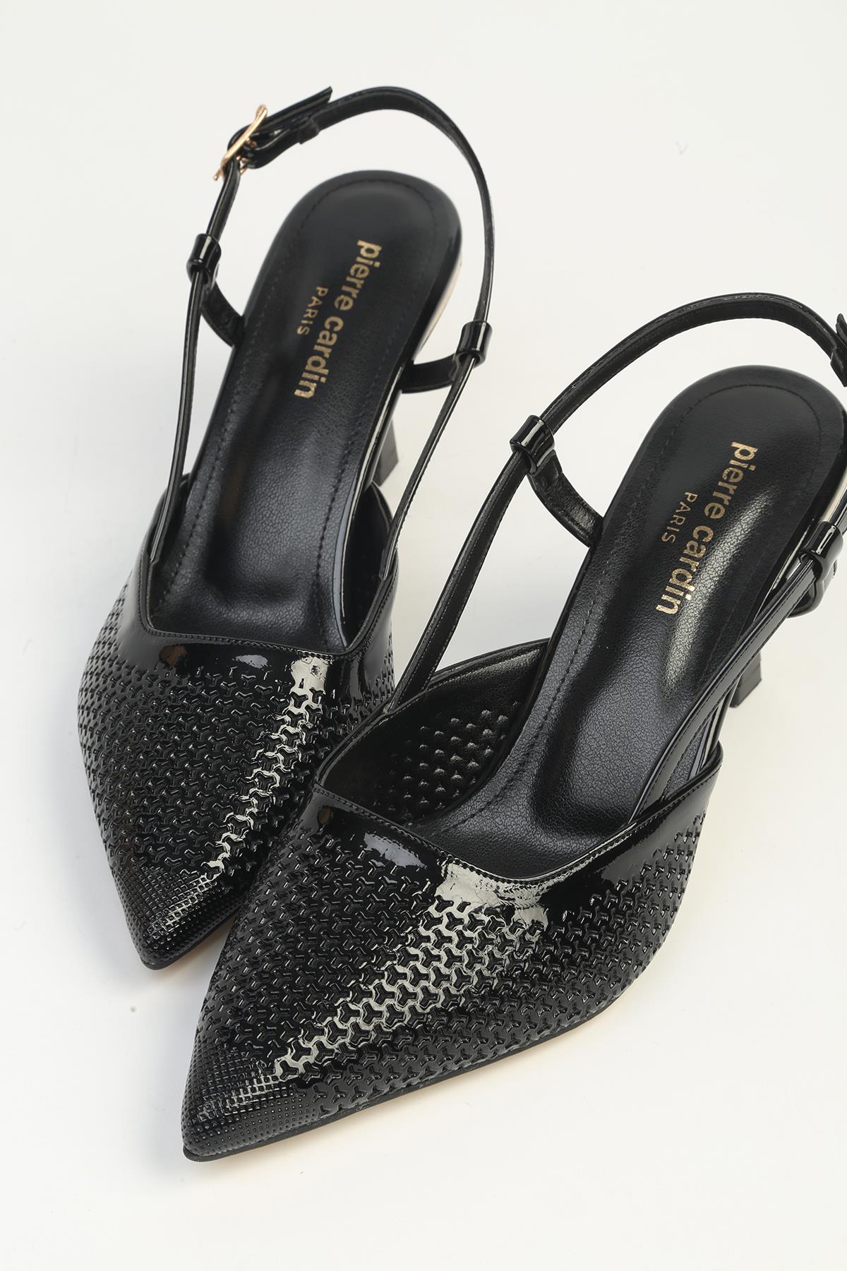 Pierre Cardin Siyah Pierre Cardin ®| Pc Kadın Topuklu Ayakkabı PC-55776